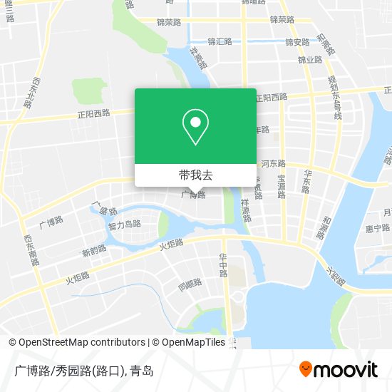 广博路/秀园路(路口)地图