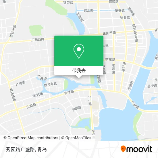 秀园路广盛路地图