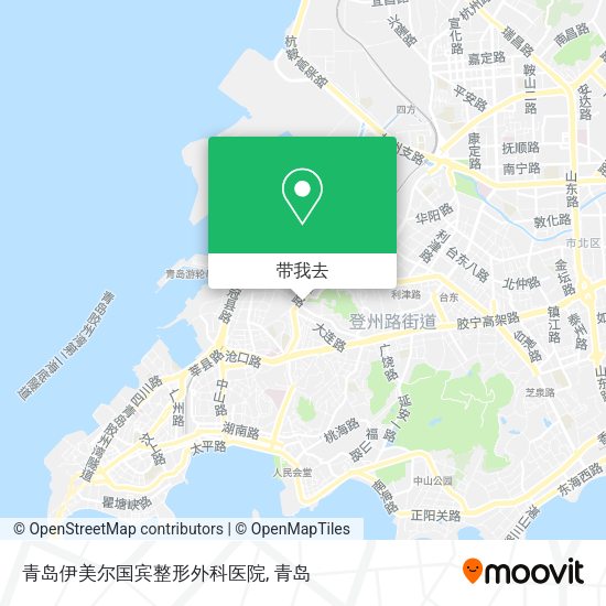 青岛伊美尔国宾整形外科医院地图