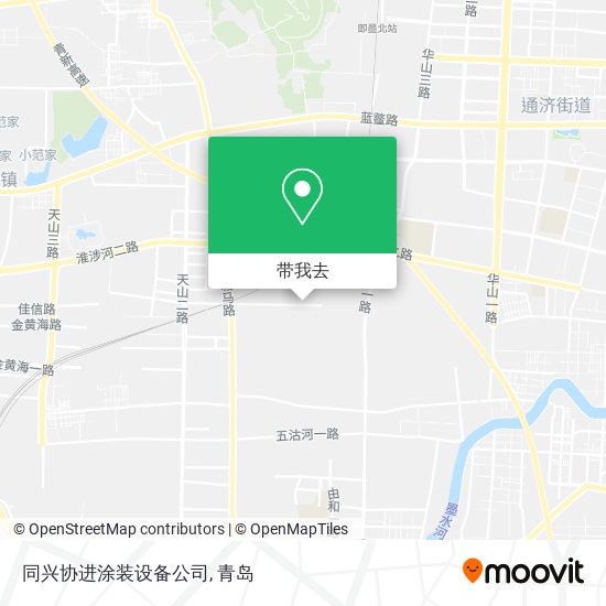 同兴协进涂装设备公司地图