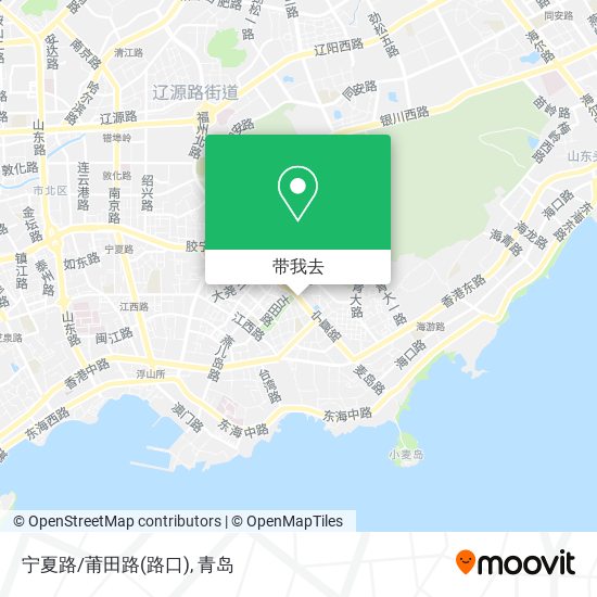 宁夏路/莆田路(路口)地图