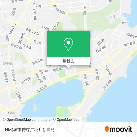 HM(城市传媒广场店)地图