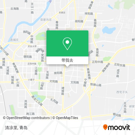 清凉里地图