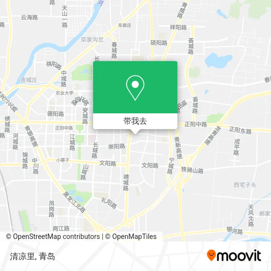 清凉里地图