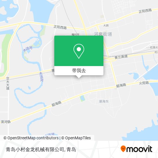 青岛小村金龙机械有限公司地图