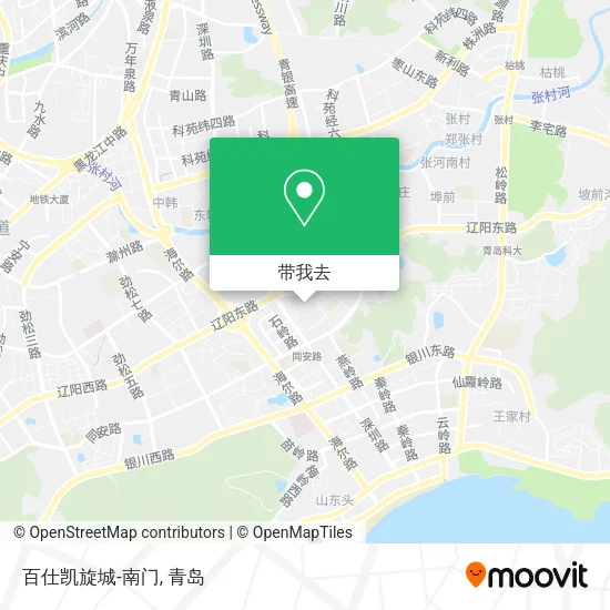 百仕凯旋城-南门地图
