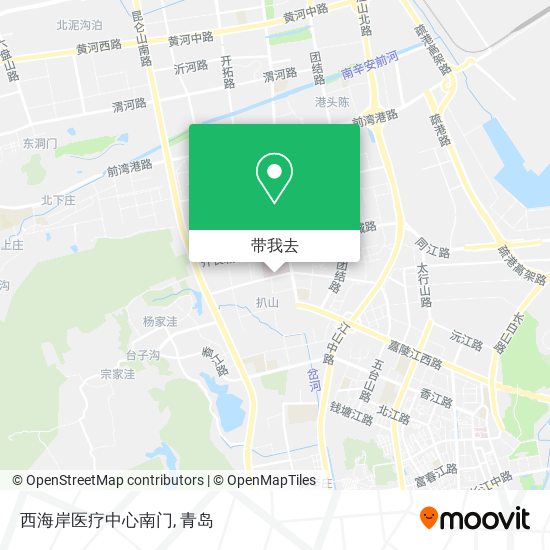 西海岸医疗中心南门地图