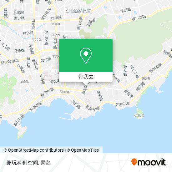 趣玩科创空间地图