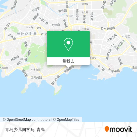 青岛少儿国学院地图