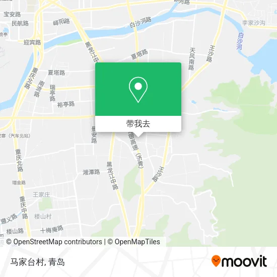 马家台村地图