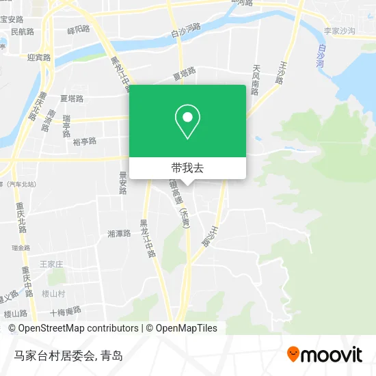 马家台村居委会地图