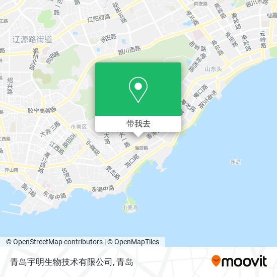 青岛宇明生物技术有限公司地图