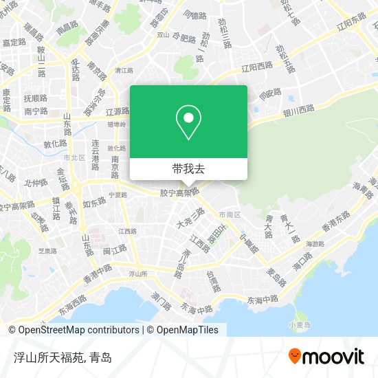浮山所天福苑地图