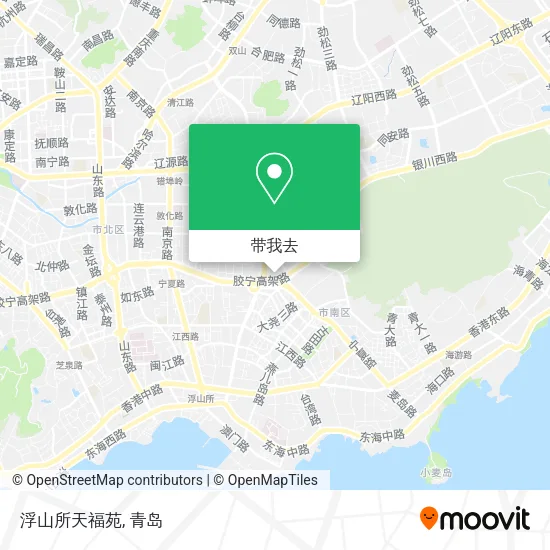 浮山所天福苑地图