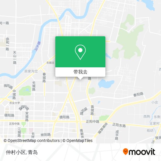 仲村小区地图