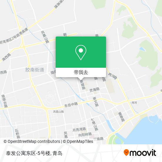 泰发公寓东区-5号楼地图