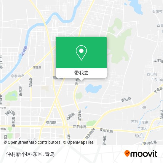 仲村新小区-东区地图