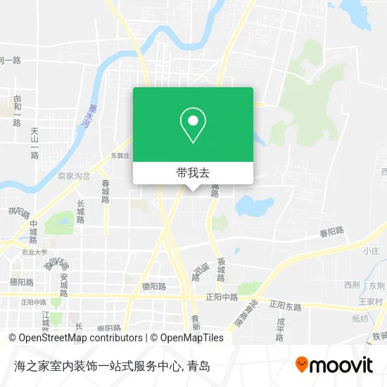 海之家室内装饰一站式服务中心地图