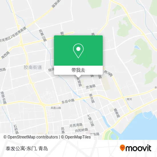 泰发公寓-东门地图