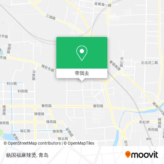 杨国福麻辣烫地图