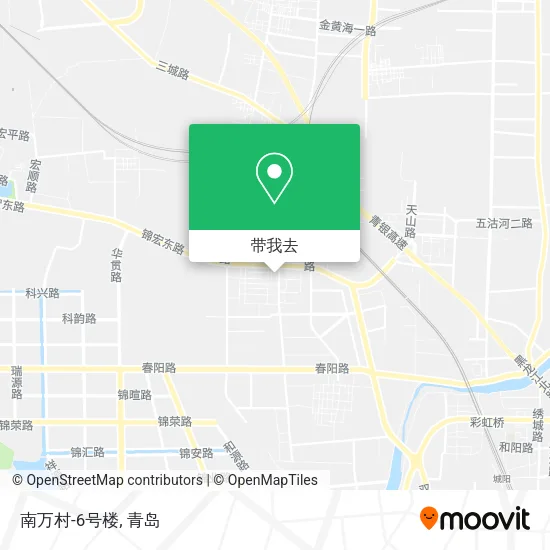 南万村-6号楼地图