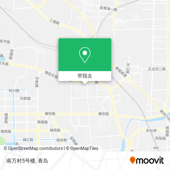 南万村5号楼地图