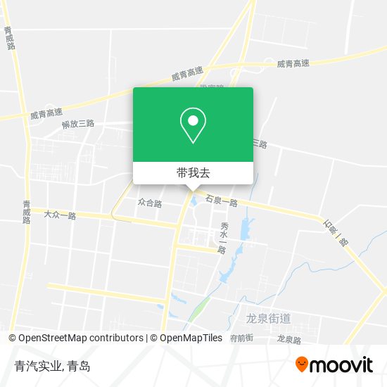青汽实业地图