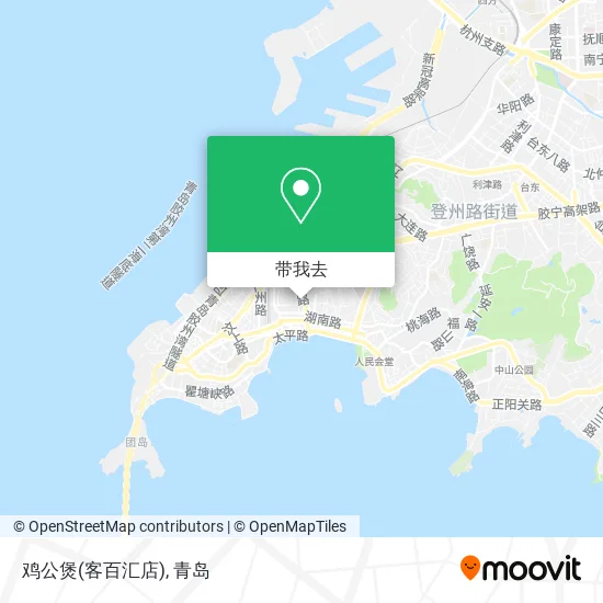 鸡公煲(客百汇店)地图