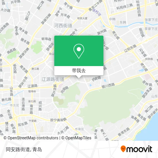 同安路街道地图