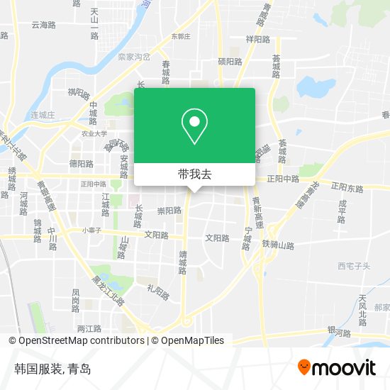 韩国服装地图