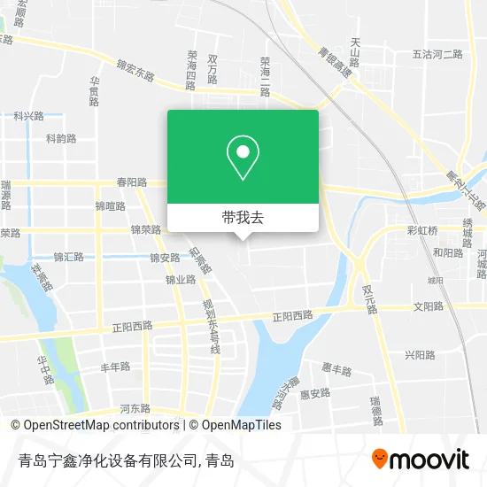 青岛宁鑫净化设备有限公司地图