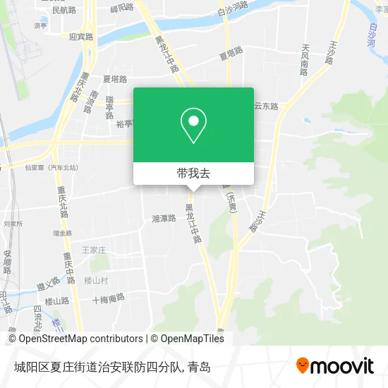 城阳区夏庄街道治安联防四分队地图