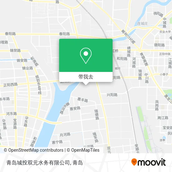 青岛城投双元水务有限公司地图