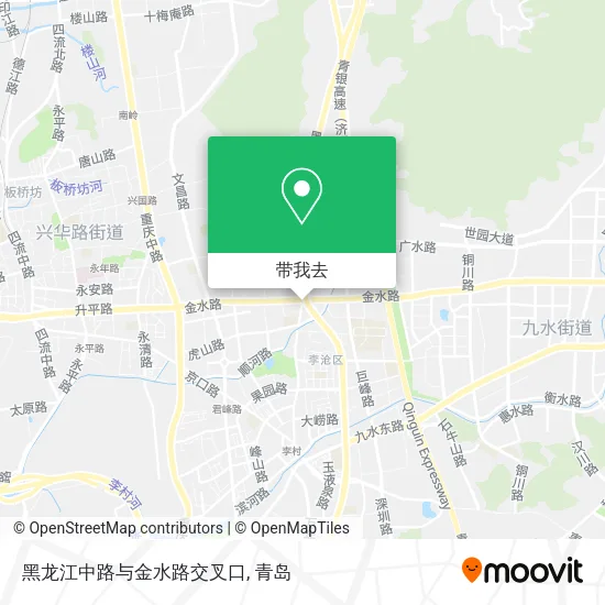 黑龙江中路与金水路交叉口地图