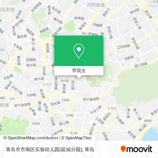 青岛市市南区实验幼儿园(延福分园)地图