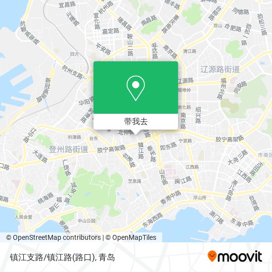 镇江支路/镇江路(路口)地图