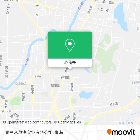 青岛米单洛实业有限公司地图