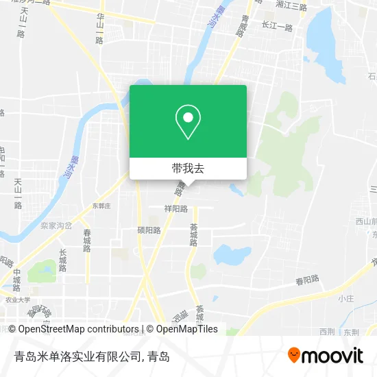 青岛米单洛实业有限公司地图