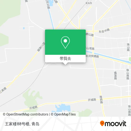 王家楼88号楼地图