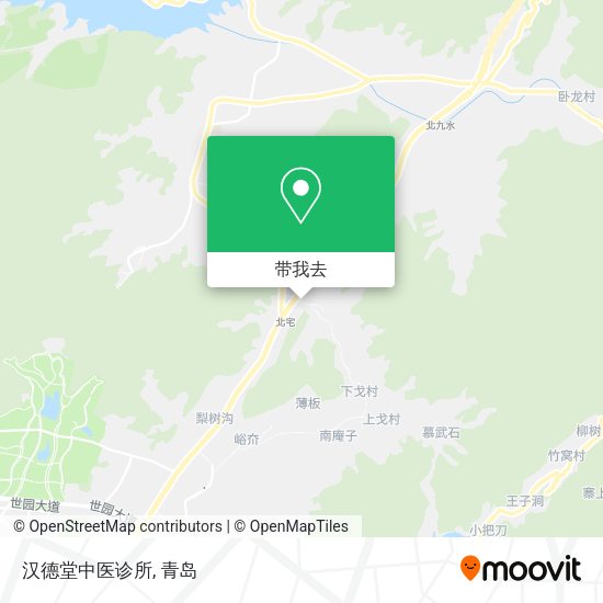 汉德堂中医诊所地图