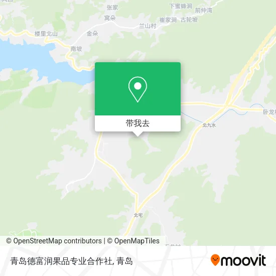 青岛德富润果品专业合作社地图