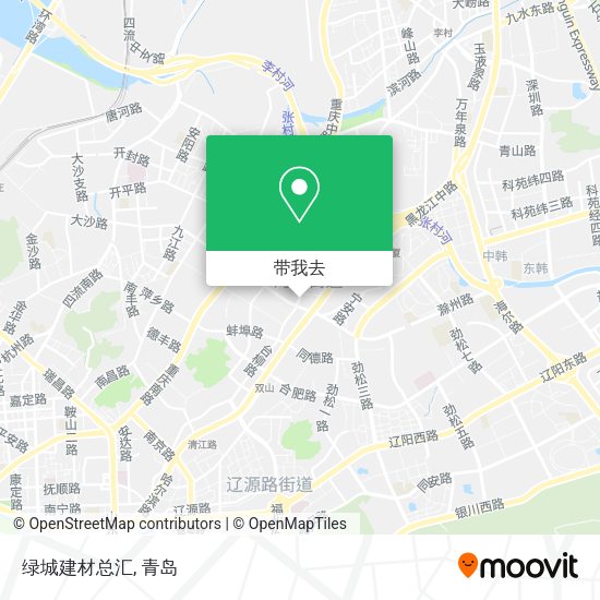 绿城建材总汇地图
