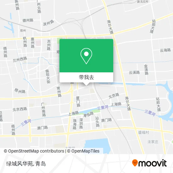 绿城风华苑地图