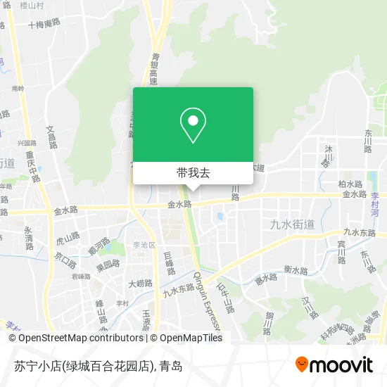 苏宁小店(绿城百合花园店)地图
