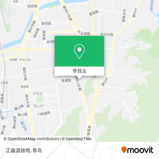 正鑫源旅馆地图