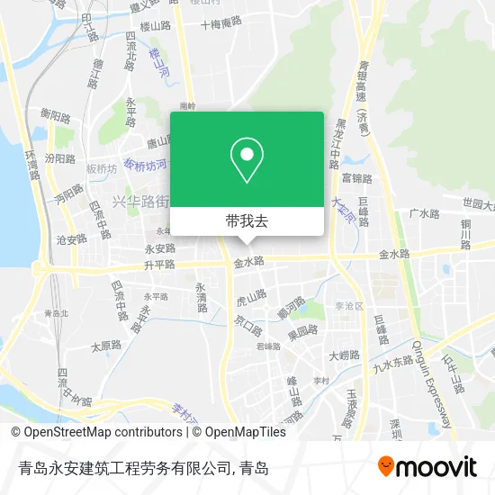 青岛永安建筑工程劳务有限公司地图