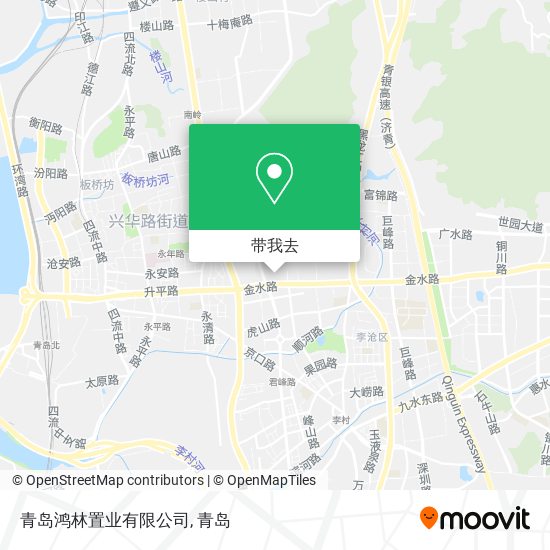 青岛鸿林置业有限公司地图