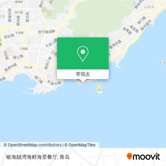 银海靓湾海鲜海景餐厅地图