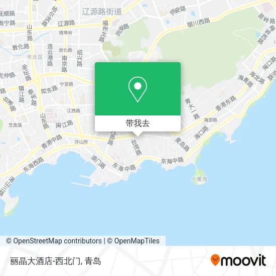 丽晶大酒店-西北门地图