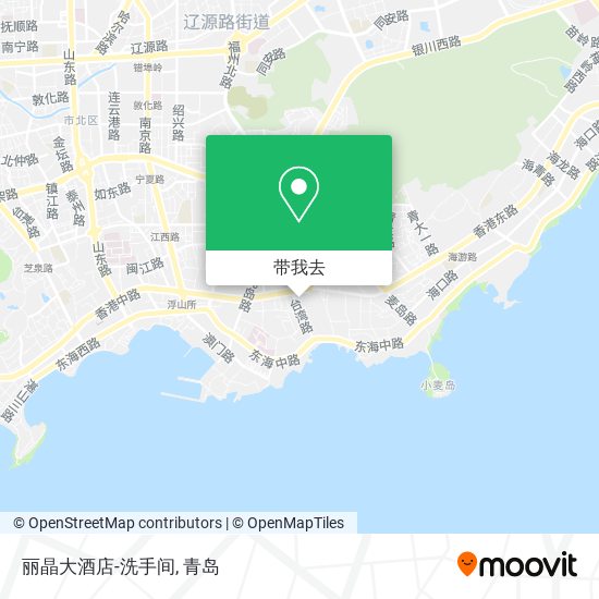 丽晶大酒店-洗手间地图